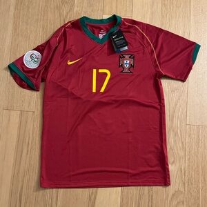 Portugal 2006 Cristiano Ronaldo World Cup Jersey Men’s Size Large NWT
